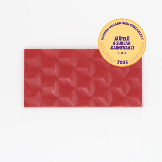 Mansikkasuklaalevy omasta myllyst&auml;